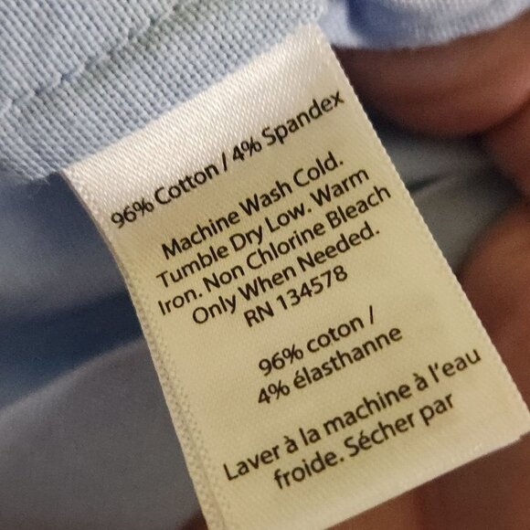 Vineyard Vines NWT Oxford One Shoulder Bow Top Cloud Size 6 - Picture 10 of 10